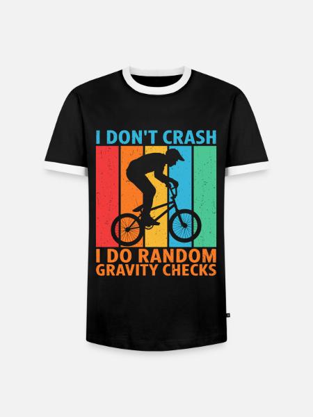 Bmx - T-shirt contrasté Homme - noir/blanc