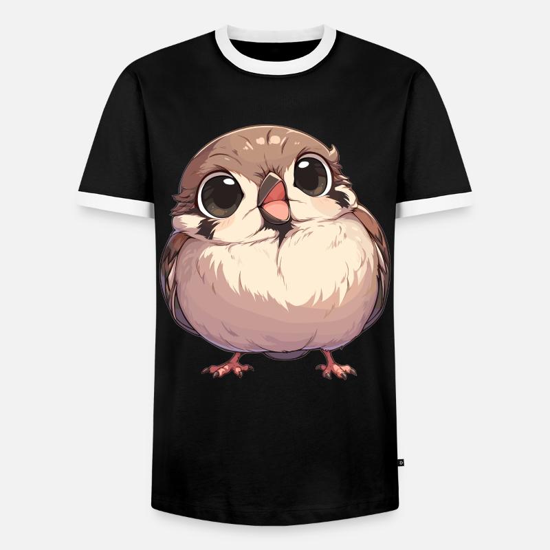 Sparrows Sparrow - Men's Ringer Shirt - black/white