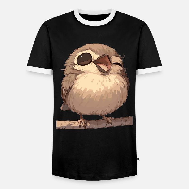 Sparrows Sparrow - Men's Ringer Shirt - black/white