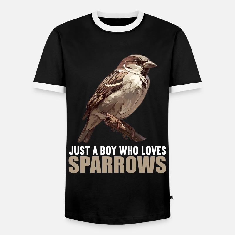 Sparrows Sparrow - Men's Ringer Shirt - black/white