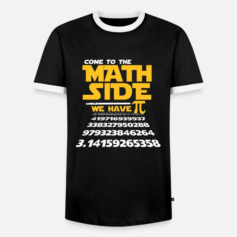 Math math - T-shirt contrasté Homme - noir/blanc