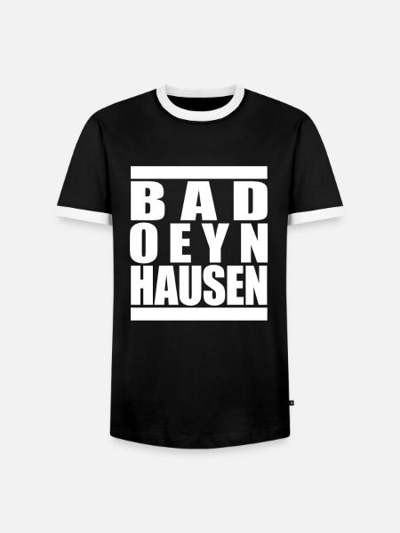 Bad Oeynhausen - Men's Ringer Shirt - black/white