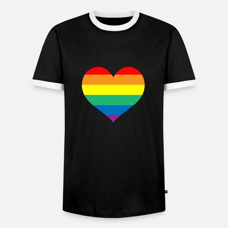 Csd - Men's Ringer Shirt - black/white