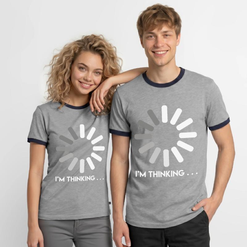 Programmer joke I think after Coder Men's Ringer Shirt