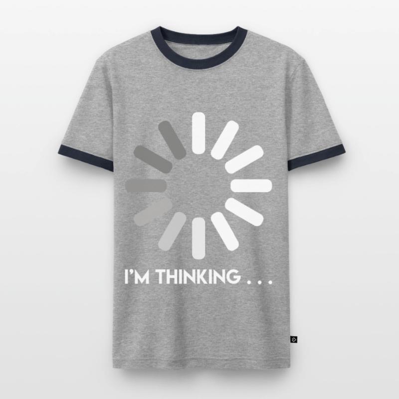 Programmer joke I think after Coder Men's Ringer Shirt