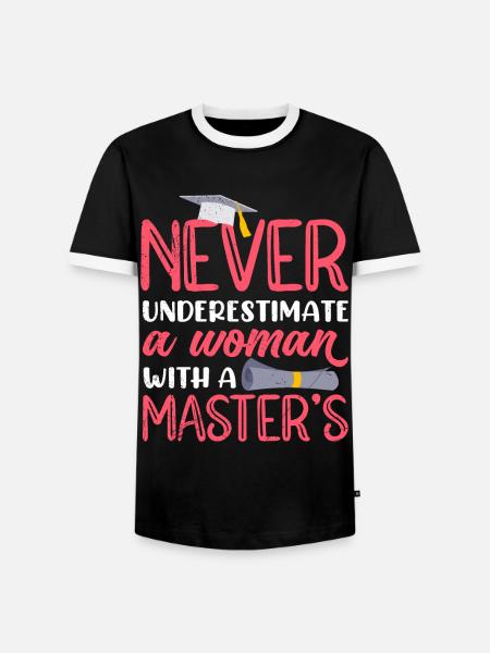 Master Mme Master 2022 - T-shirt contrasté Homme - noir/blanc