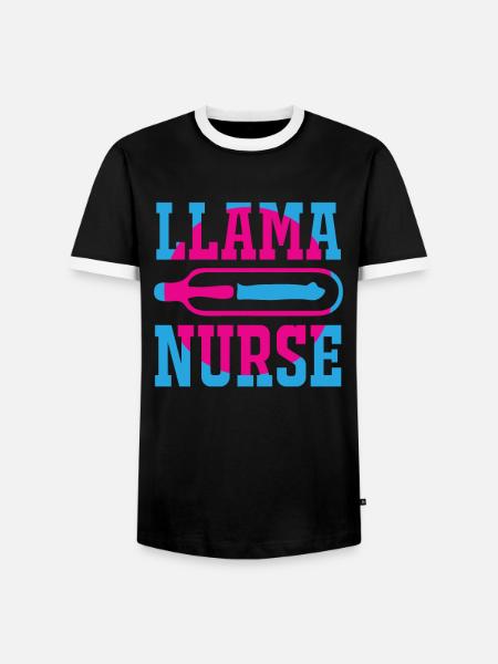 KRANKENSCHWESTER Pflegerin - Männer Kontrast-T-Shirt - Schwarz/Weiß