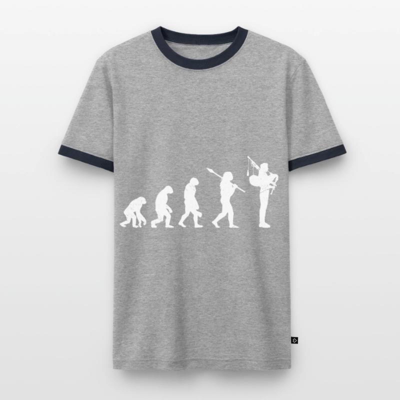 Cornemuse Évolution de la cornemuse Cornemuse T-shirt contrasté Homme