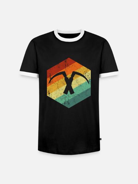 Laryngoscope laryngoscope anesthesiologist - Männer Kontrast-T-Shirt - Schwarz/Weiß