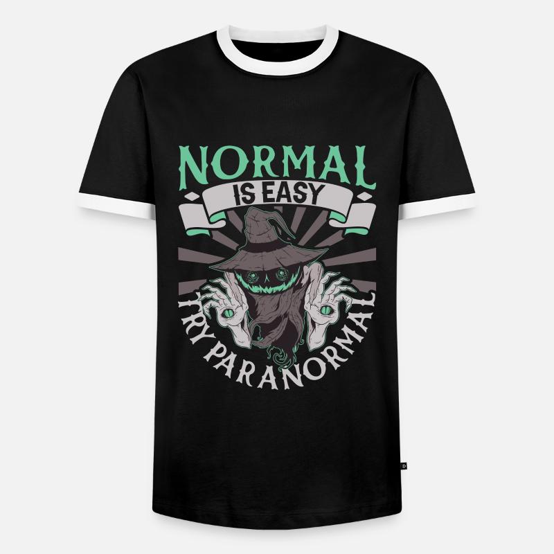 Try Paranormal - Ghostbusters - Men's Ringer Shirt - black/white