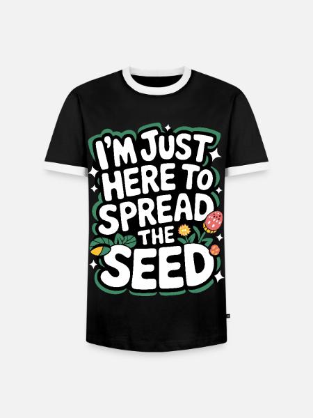 Gardener Garden Plants Gardening - Men's Ringer Shirt - black/white