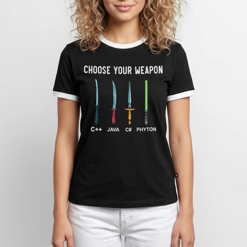 PHYTON PROGRAMMER Programming Encoder Encoding Men's Ringer Shirt