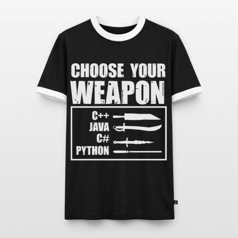 Männer Kontrast-T-Shirt
