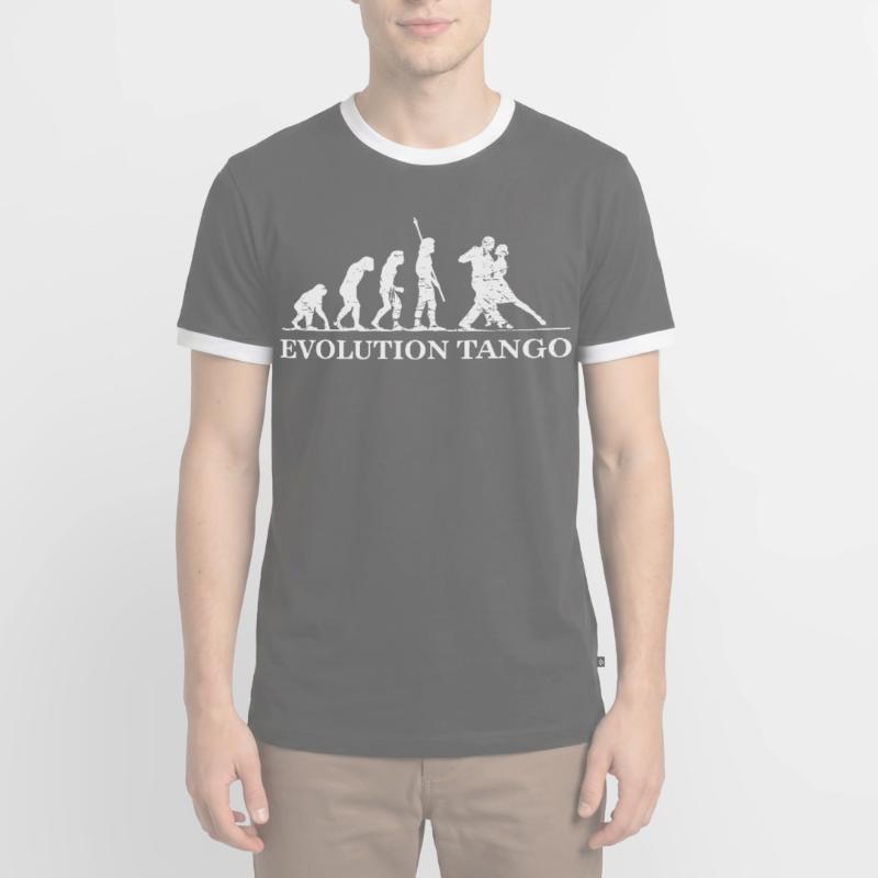 Evolution du Tango, Tango Dancer T-shirt contrasté Homme
