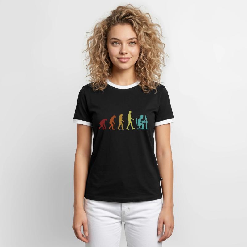 Männer Kontrast-T-Shirt