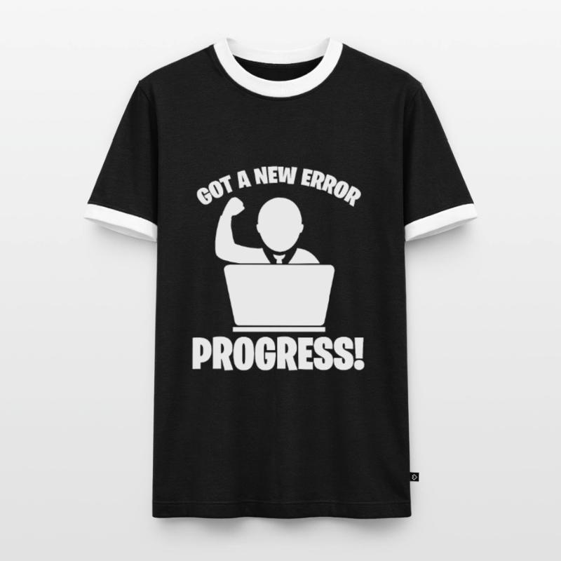 Software developer programmer software Men's Ringer Shirt