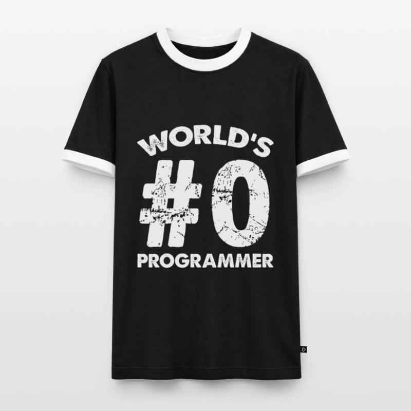 Software developer programmer software Men's Ringer Shirt