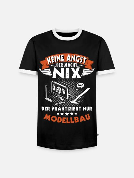 Modellbauer Modellbau Modellbauen - Männer Kontrast-T-Shirt - Schwarz/Weiß