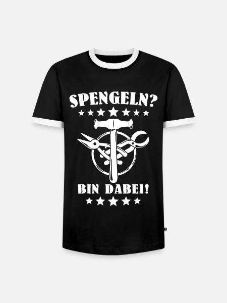 Spengler Spengeln Karosseriespengler - Männer Kontrast-T-Shirt - Schwarz/Weiß