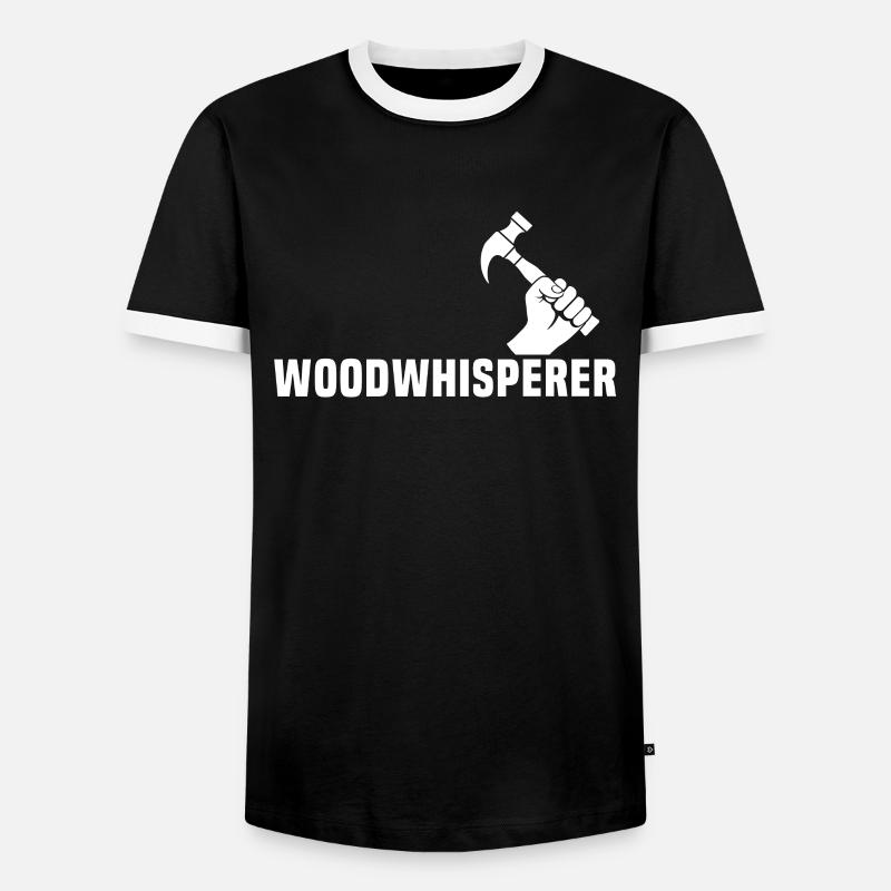 Carpenter, carpenter, carpenter, - Men's Ringer Shirt - black/white