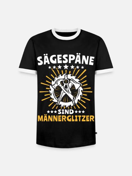 Zimmermann Zimmerleute Zimmerer - Männer Kontrast-T-Shirt - Schwarz/Weiß