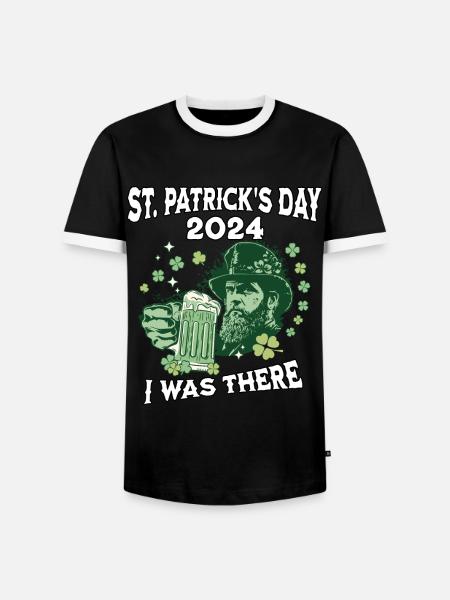 St. Patrick's Day 2024 - Men's Ringer Shirt - black/white