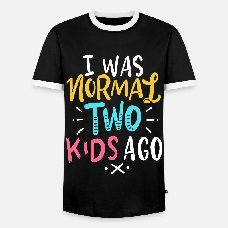 Mutter Mutter - Männer Kontrast-T-Shirt - Schwarz/Weiß