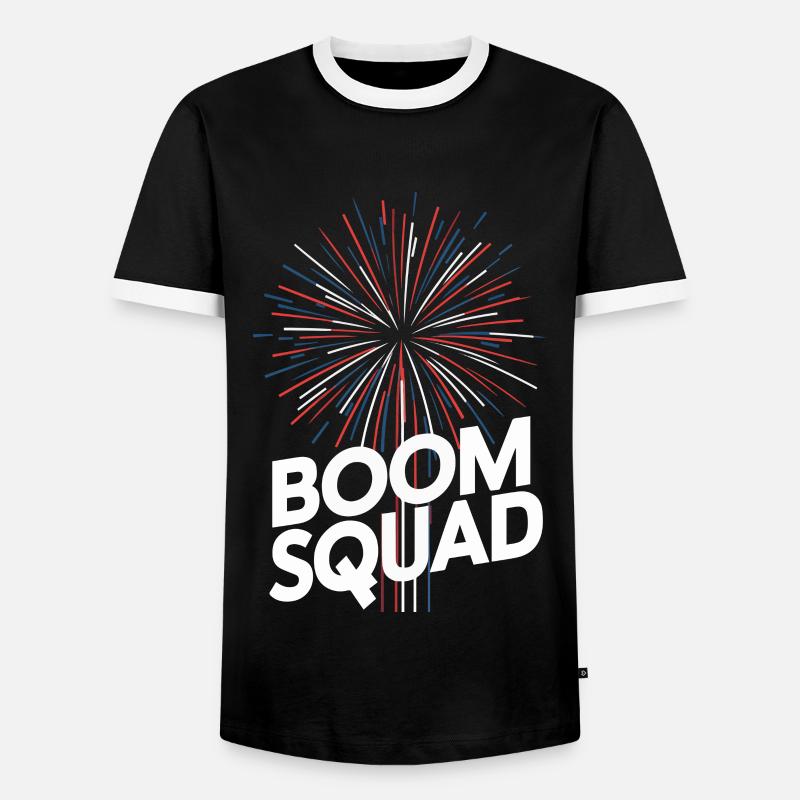 Pyrotechnics Fireworks Pyrotechnics - Men's Ringer Shirt - black/white