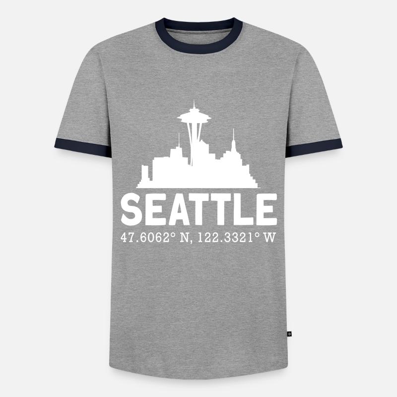 Seattle Men's Ringer Shirt