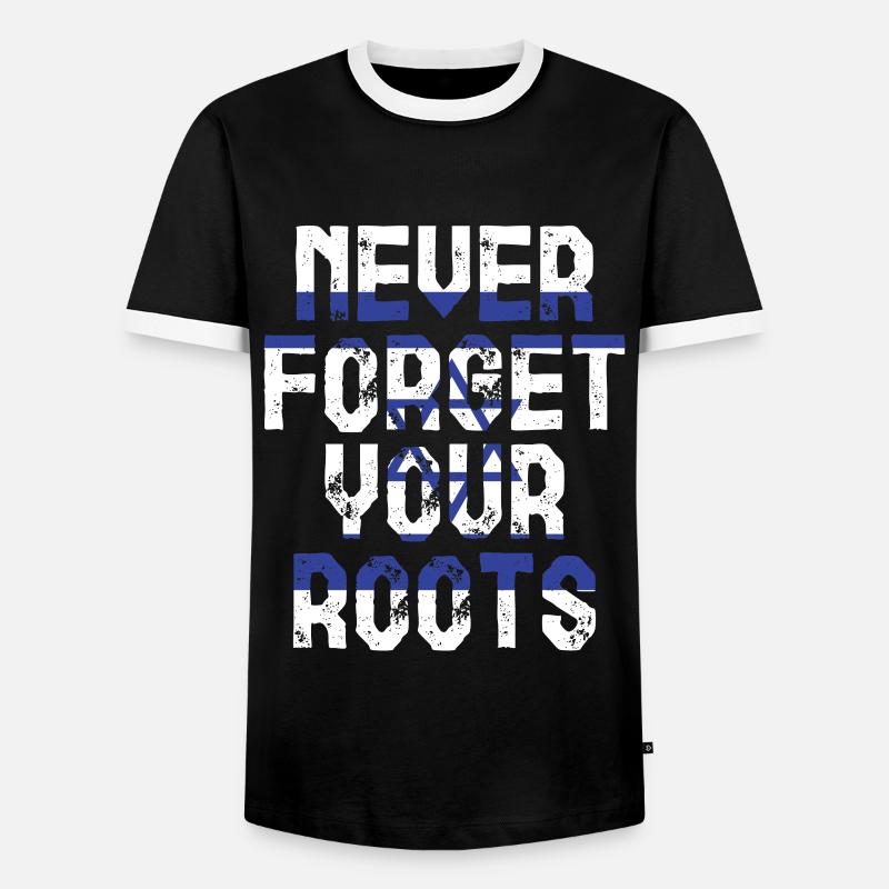 Zypern - Männer Kontrast-T-Shirt - Schwarz/Weiß