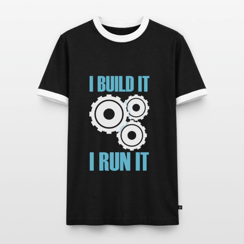 Devops Development Software Developer Geek Men's Ringer Shirt
