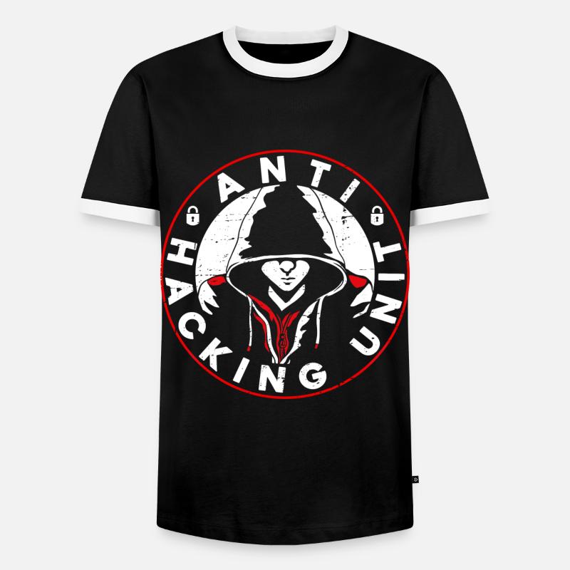 Programmierer Coder Software Entwickler - Männer Kontrast-T-Shirt - Schwarz/Weiß