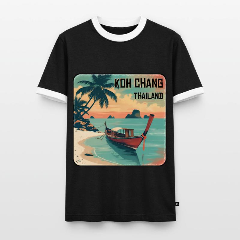 Koh Chang T-shirt contrasté Homme