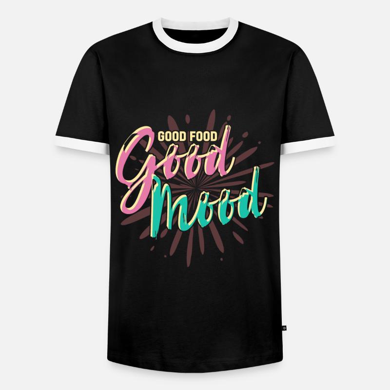 Essen - Männer Kontrast-T-Shirt - Schwarz/Weiß