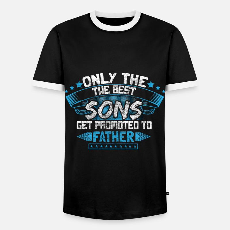 Bester Sohn Junge Geschenkidee - Männer Kontrast-T-Shirt - Schwarz/Weiß