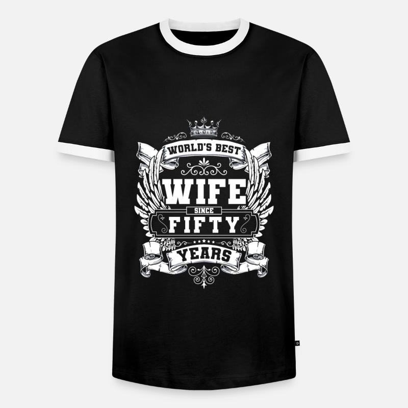 Feiern Trinken Bier - Männer Kontrast-T-Shirt - Schwarz/Weiß