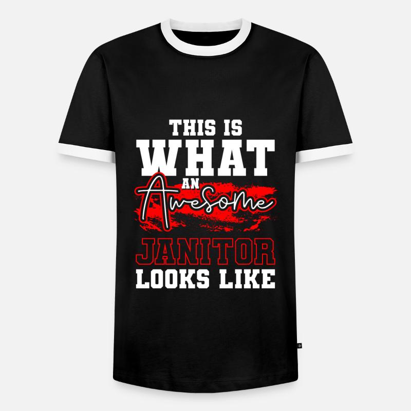 Handwerker Beruf - Männer Kontrast-T-Shirt - Schwarz/Weiß