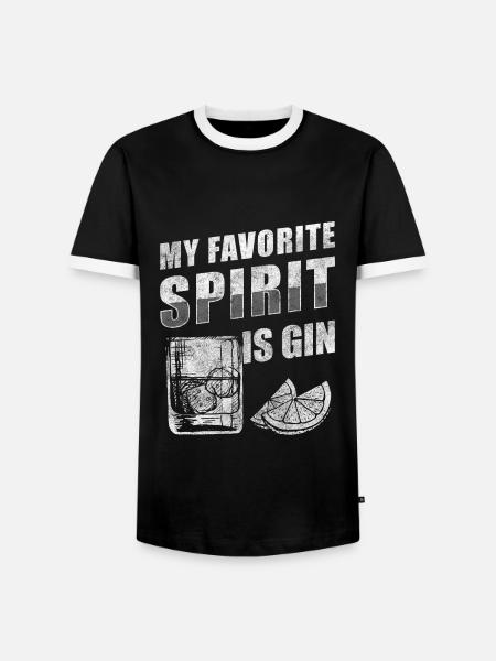 Alkohol Trinker Barkeeper Junggesellenabschied - Männer Kontrast-T-Shirt - Schwarz/Weiß