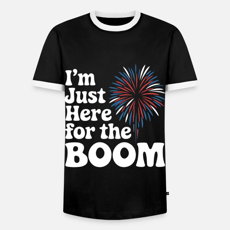 Pyrotechnics Fireworks Pyrotechnics - Men's Ringer Shirt - black/white