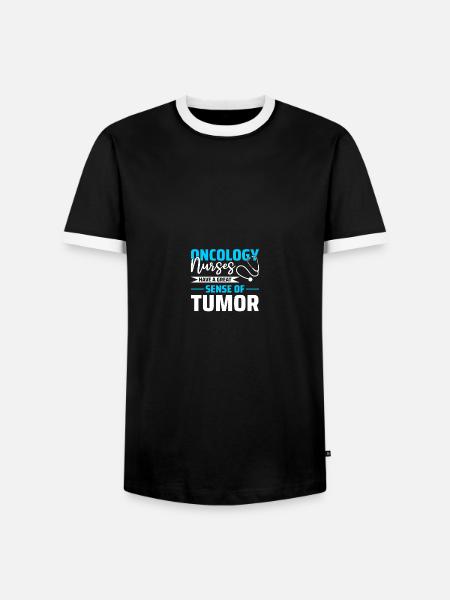 Onkologe Onkologieschwester - Männer Kontrast-T-Shirt - Schwarz/Weiß