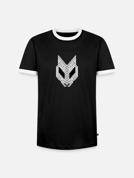 Ekuroeil is Awesome - Men's Ringer Shirt - black/white