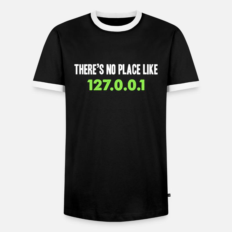 Sysadmin Day design Gift - Men's Ringer Shirt - black/white