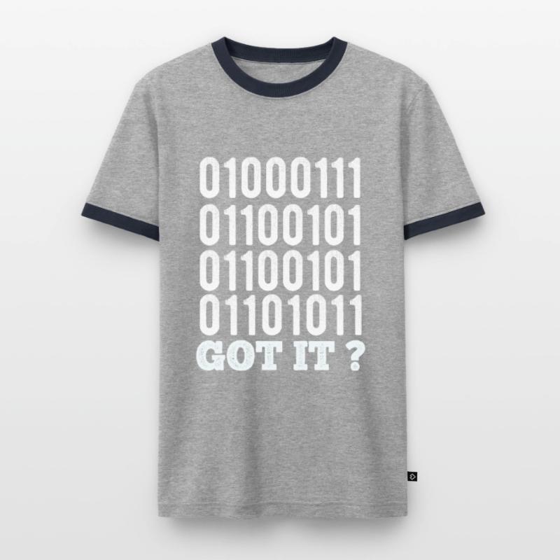 Binary code - Got it Men's Ringer Shirt