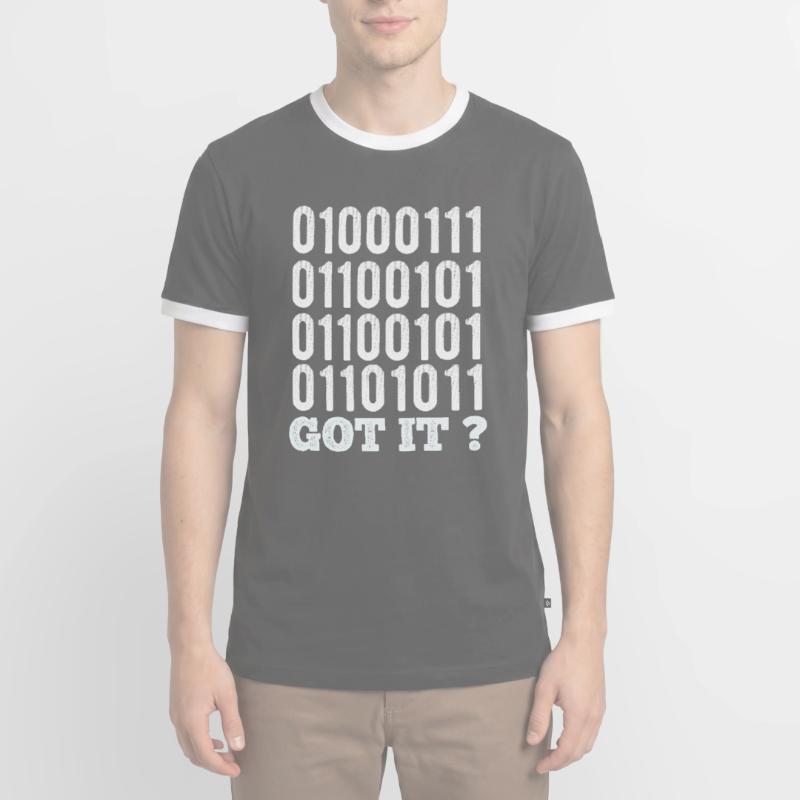 Binary code - Got it Men's Ringer Shirt