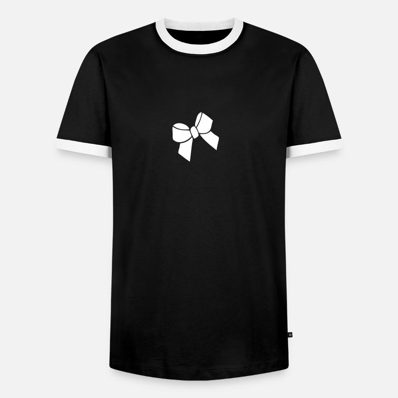 Sling Loop 2 - Men's Ringer Shirt - black/white