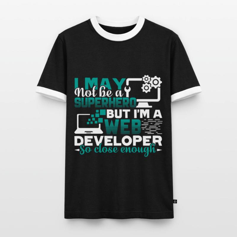 Web Developer I'm A Web Developer Men's Ringer Shirt