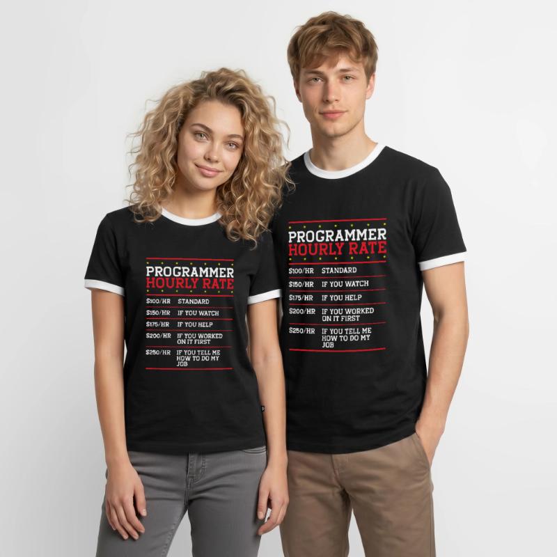 Männer Kontrast-T-Shirt