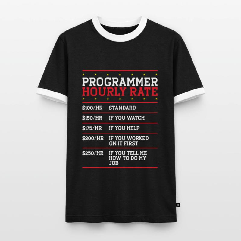 Männer Kontrast-T-Shirt