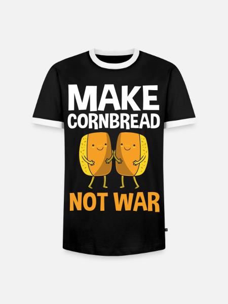 Glutenfrei Gluten - Männer Kontrast-T-Shirt - Schwarz/Weiß
