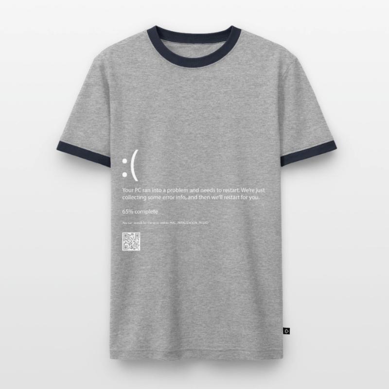 Error code computer Men's Ringer Shirt